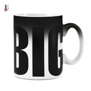 ساعت دیواری بزرگ راویتا طرح بزرگ فکر کن - Think Big کد 3979