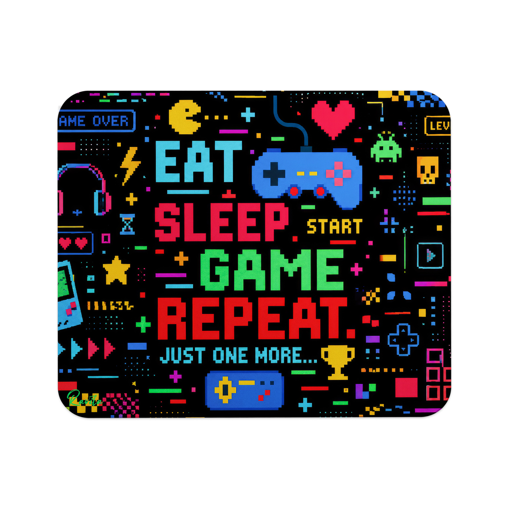 پدماوس راویتا طرح بخور، بخواب، بازی کن، تکرار کن - Eat Sleep Game Repeat کد 3995 پدماوس راویتا طرح بخور، بخواب، بازی کن، تکرار کن - Eat Sleep Game Repeat کد 3995