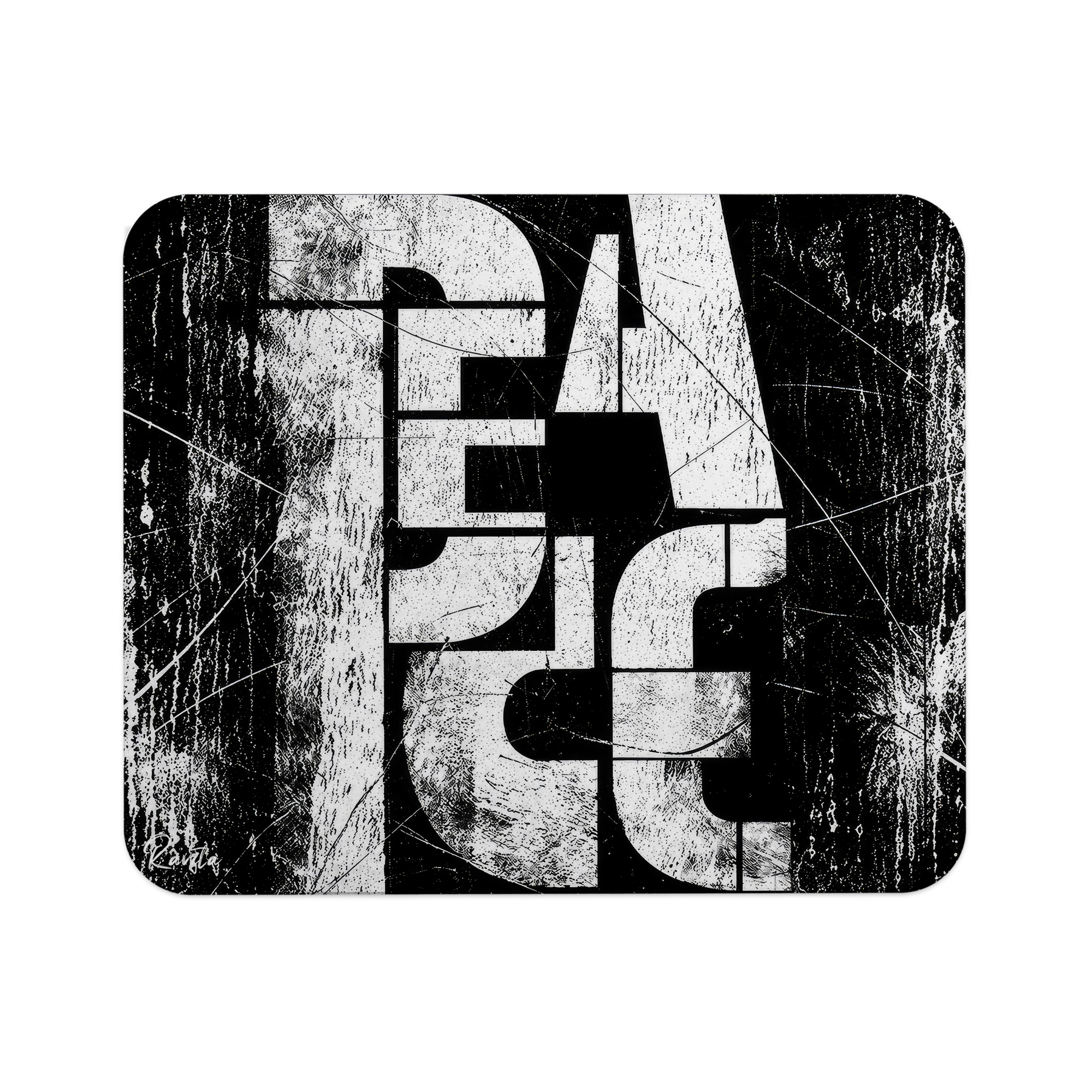 پدماوس راویتا طرح گرانج سیاه و سفید - Black & White Grunge کد 4008 پدماوس راویتا طرح گرانج سیاه و سفید - Black & White Grunge کد 4008