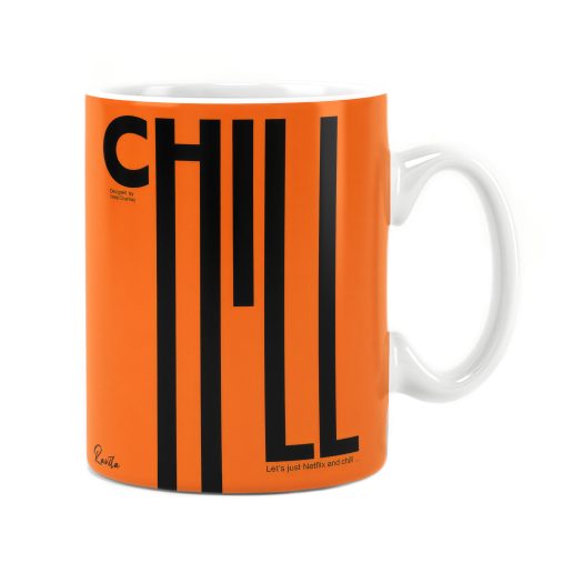 ماگ راویتا طرح نتفلیکس و استراحت - Netflix & Chill کد 3993