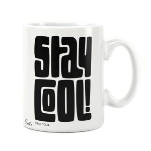 ساعت دیواری بزرگ راویتا طرح خونسرد باش - Stay Cool کد 3999 ساعت دیواری بزرگ راویتا طرح خونسرد باش - Stay Cool کد 3999