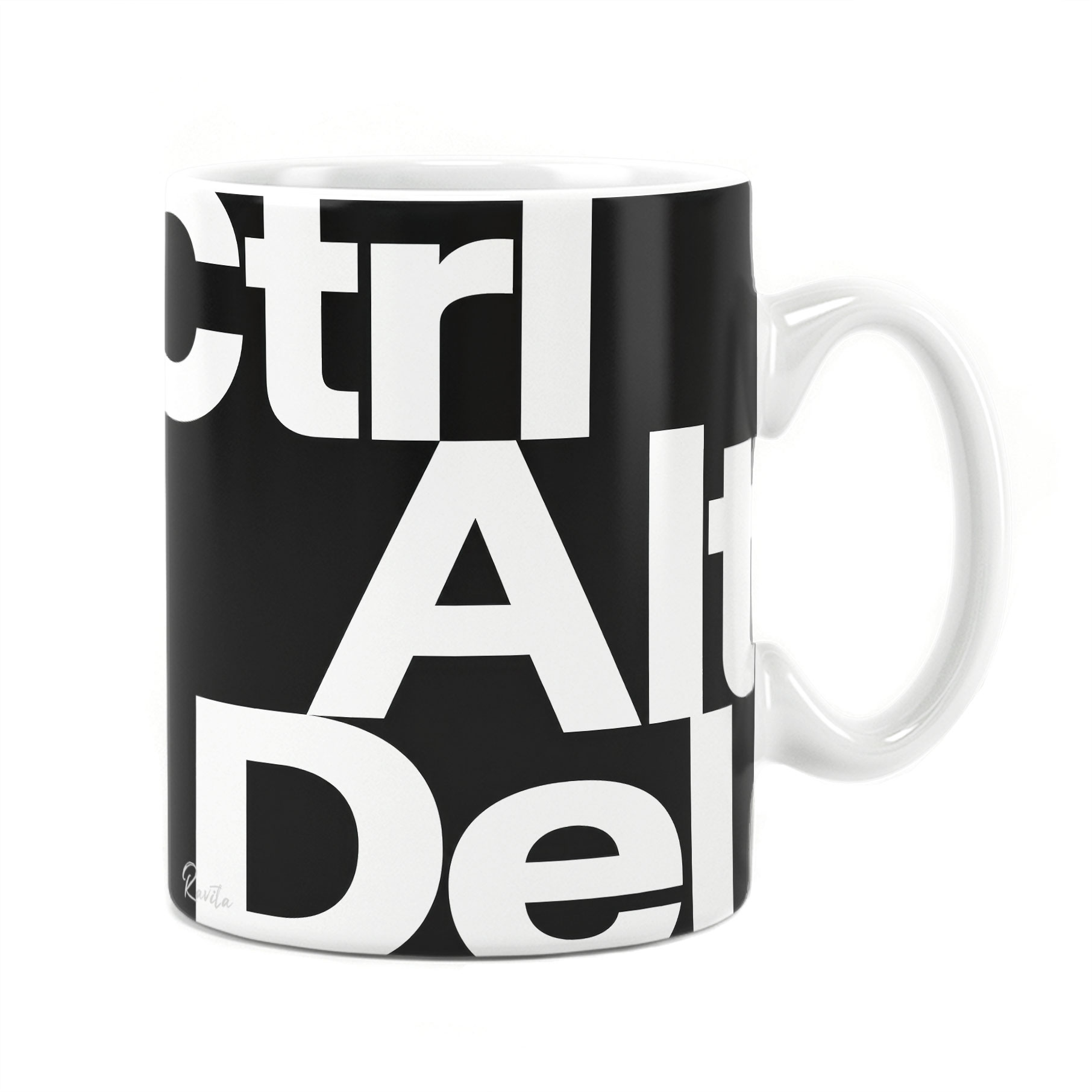 ماگ راویتا طرح کنترل، آلت، دیلیت - Ctrl Alt Del کد 4001 ماگ راویتا طرح کنترل، آلت، دیلیت - Ctrl Alt Del کد 4001