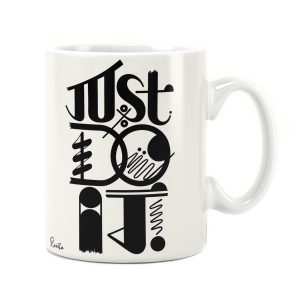 ساعت رومیزی دیواری راویتا طرح فقط انجامش بده - Just Do It کد 4003 ساعت رومیزی دیواری راویتا طرح فقط انجامش بده - Just Do It کد 4003