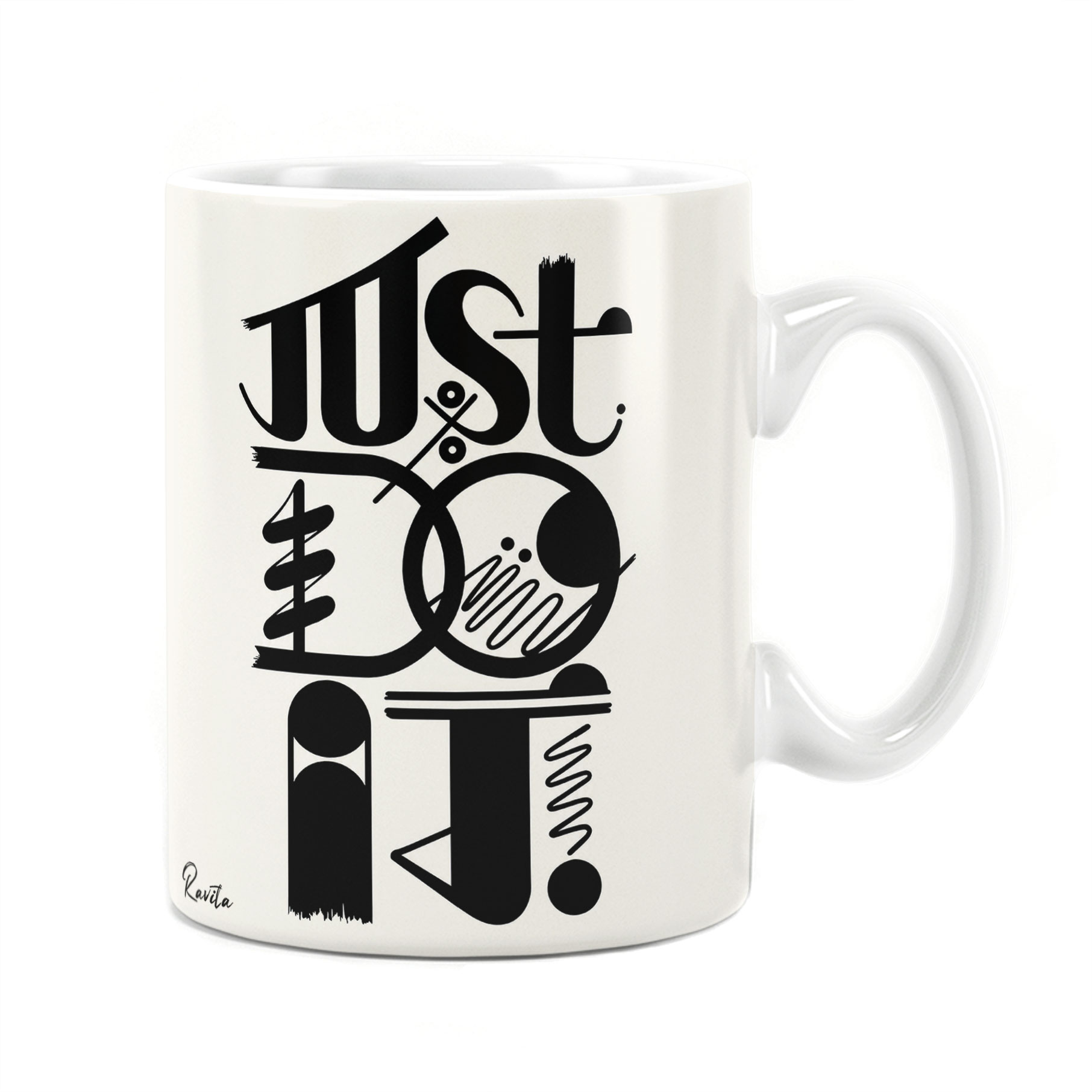 ماگ راویتا طرح فقط انجامش بده - Just Do It کد 4003 ماگ راویتا طرح فقط انجامش بده - Just Do It کد 4003