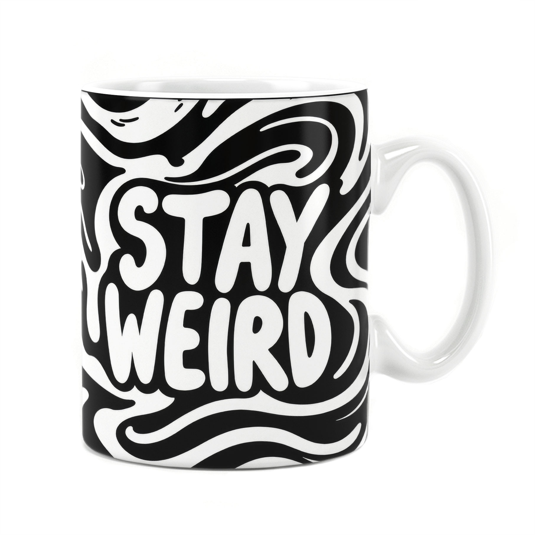 ماگ راویتا طرح متفاوت بمون - Stay Weird کد 4012 ماگ راویتا طرح متفاوت بمون - Stay Weird کد 4012