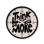 ساعت رومیزی دیواری راویتا طرح ایده‌ها بعد از قهوه می‌آیند - Ideas Come After Coffee کد 3990