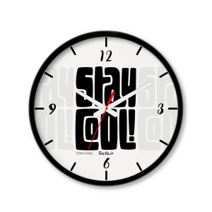 ساعت دیواری بزرگ راویتا طرح خونسرد باش - Stay Cool کد 3999 ساعت دیواری بزرگ راویتا طرح خونسرد باش - Stay Cool کد 3999