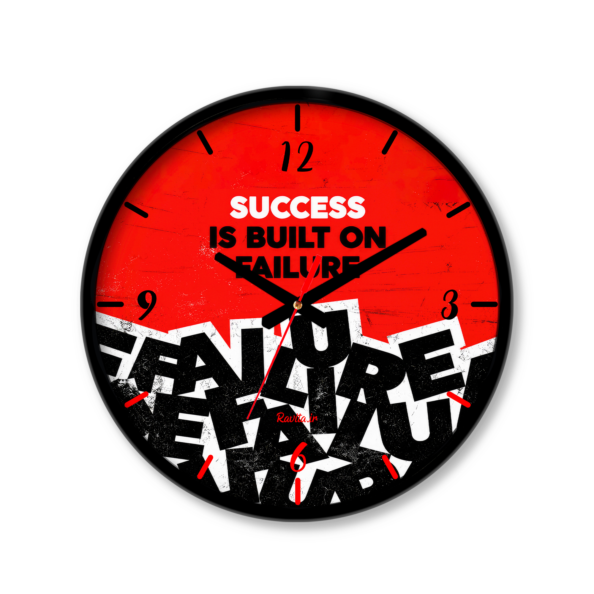 ساعت رومیزی دیواری راویتا طرح موفقیت روی شکست ساخته میشود - Success Is Built on Failure کد 4013 ساعت رومیزی دیواری راویتا طرح موفقیت روی شکست ساخته میشود - Success Is Built on Failure کد 4013