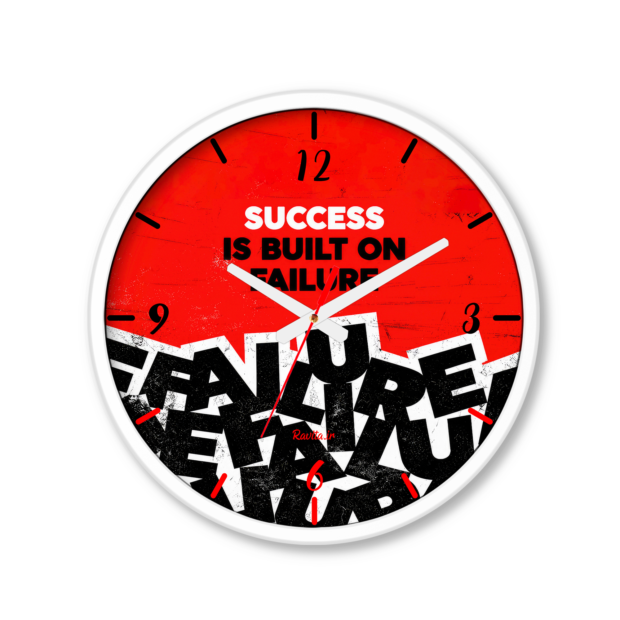 ساعت رومیزی دیواری راویتا طرح موفقیت روی شکست ساخته میشود - Success Is Built on Failure کد 4013 ساعت رومیزی دیواری راویتا طرح موفقیت روی شکست ساخته میشود - Success Is Built on Failure کد 4013