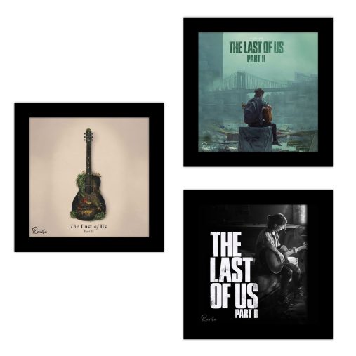 تابلو 3 تایی راویتا طرح آخرین بازمانده - Last of Us 2 کد T 472