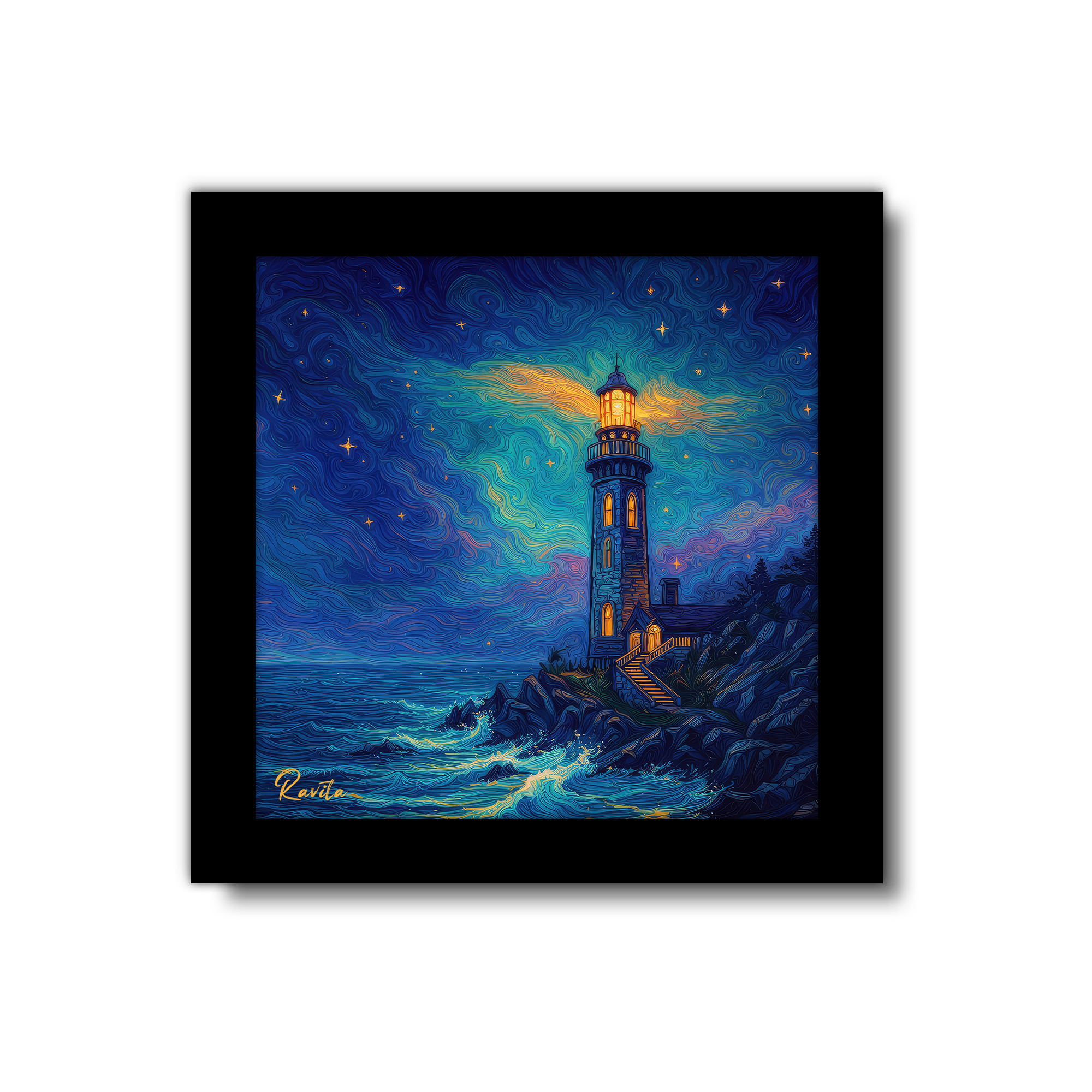 تابلو 3 تایی راویتا طرح فانوس دریایی – Lighthouse کد T 484 تابلو 3 تایی راویتا طرح فانوس دریایی – Lighthouse کد T 484