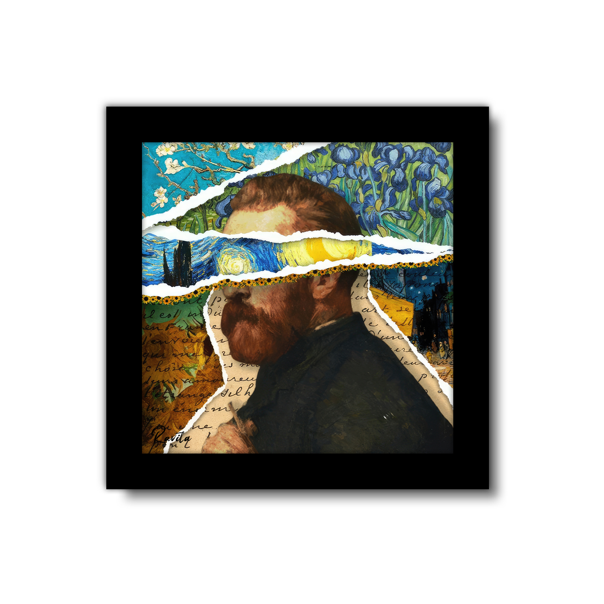 تابلو 3 تایی راویتا طرح ون گوک و فریدا کالو – van gogh & kahlo کد T 480 تابلو 3 تایی راویتا طرح ون گوک و فریدا کالو – van gogh & kahlo کد T 480