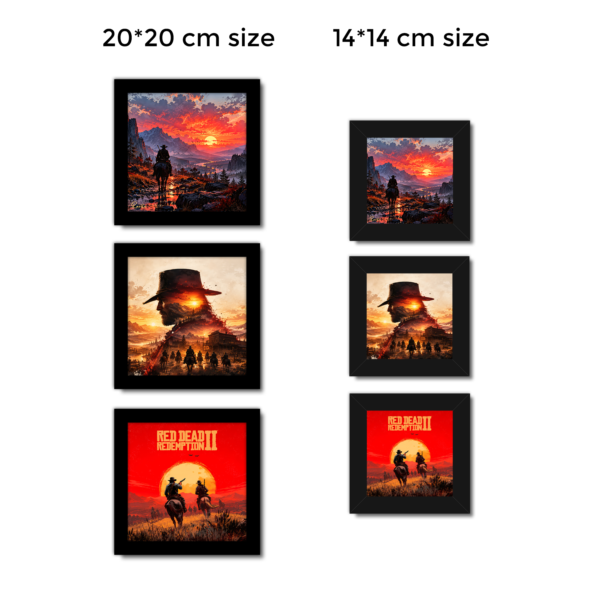 تابلو 3 تایی راویتا طرح رد دد ردمپشن - Red Dead Redemption 2 کد T 485 تابلو 3 تایی راویتا طرح رد دد ردمپشن - Red Dead Redemption 2 کد T 485