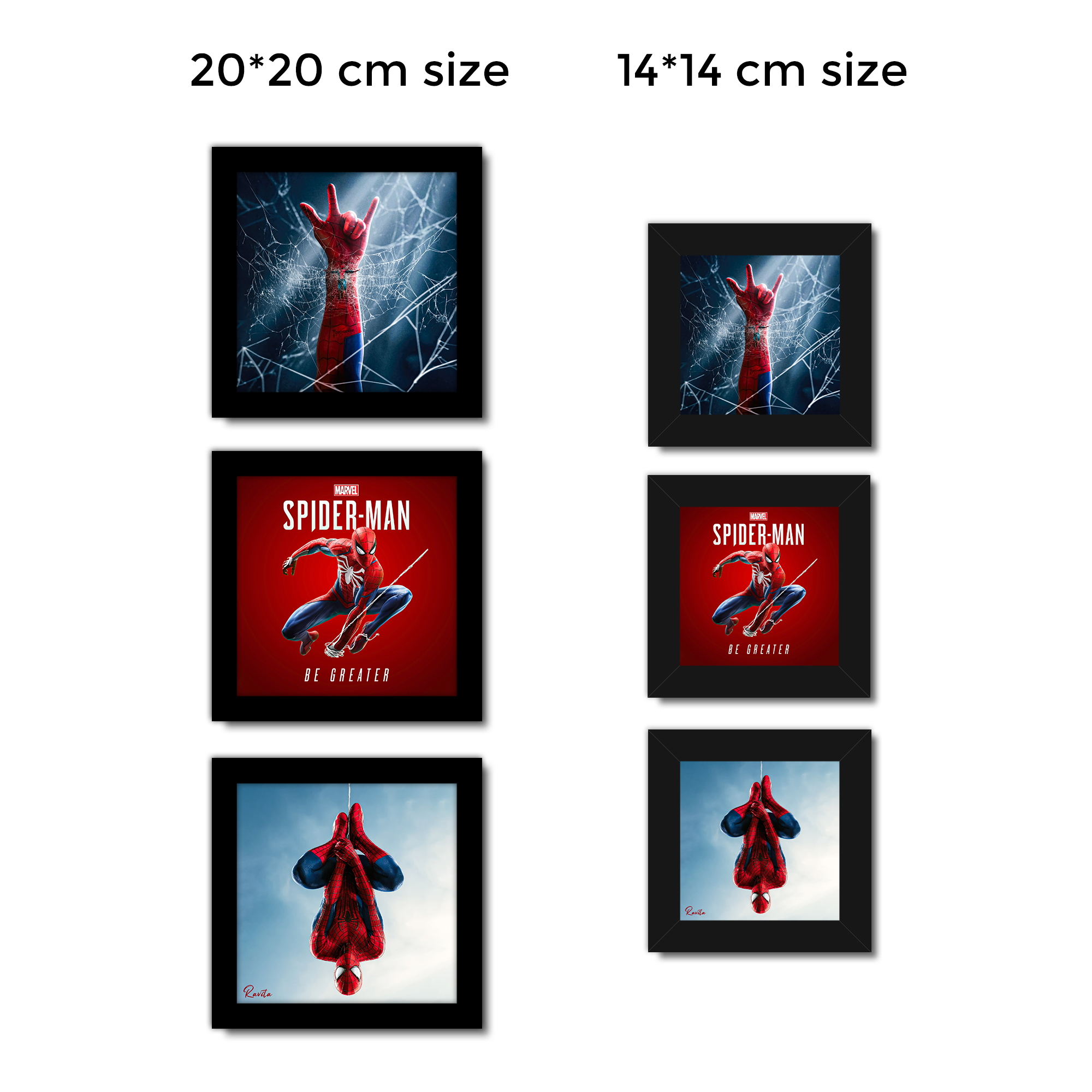 تابلو 3 تایی راویتا طرح اسپایدرمن - Spider Man کد T 490 تابلو 3 تایی راویتا طرح اسپایدرمن - Spider Man کد T 490