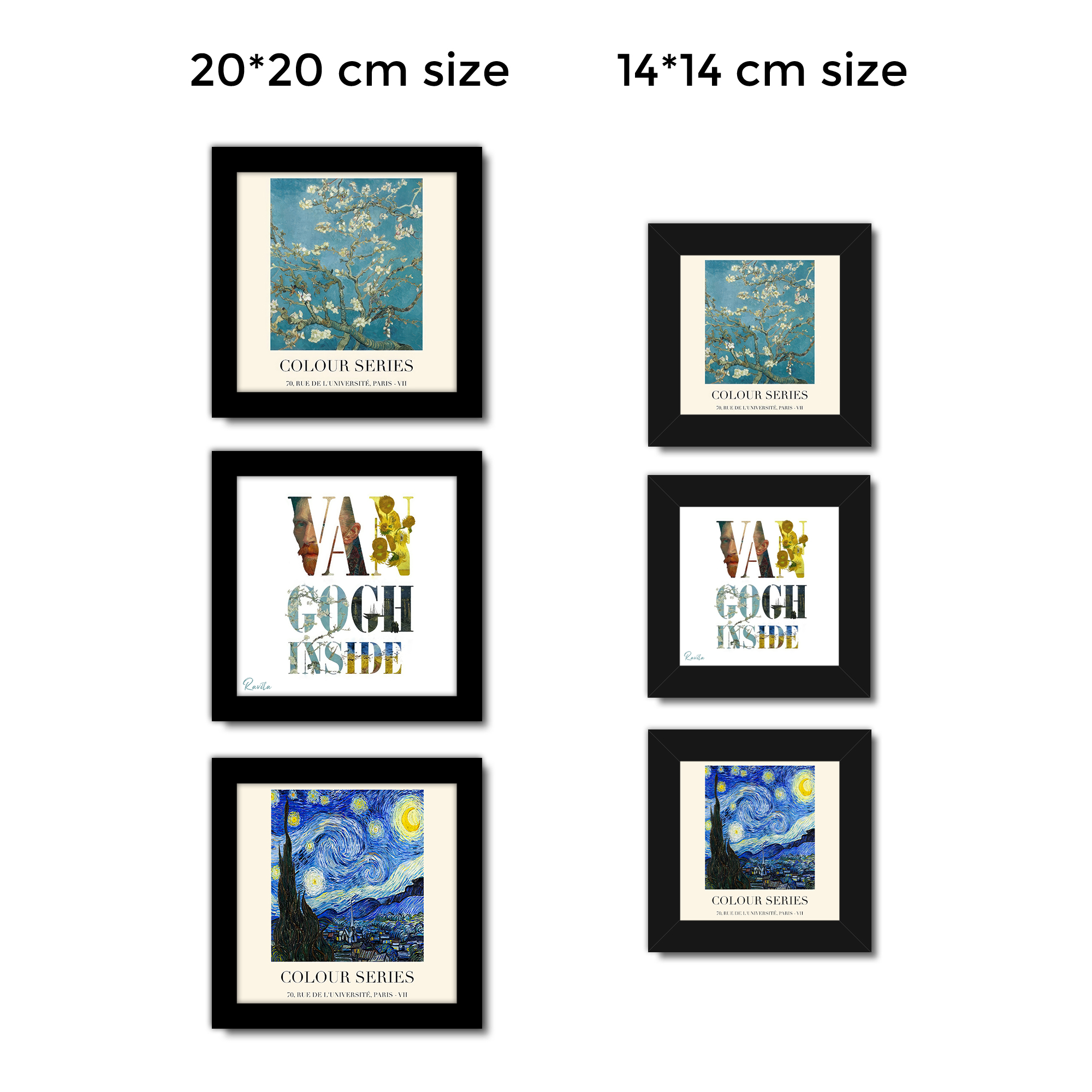 تابلو 3 تایی راویتا طرح به سبک ون گوک – Van Gogh کد T 478 تابلو 3 تایی راویتا طرح به سبک ون گوک – Van Gogh کد T 478