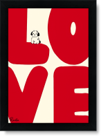 تابلو تکی راویتا طرح عشق – Love کد 3985
