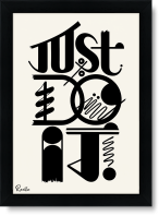 تابلو تکی راویتا طرح فقط انجامش بده – Just Do It کد 4003