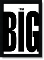 تابلو تکی راویتا طرح بزرگ فکر کن – Think Big کد 3979